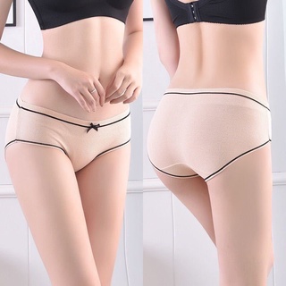 Quần lót nữ đính nơ xinh_Quần lót nữ cotton MOVE88