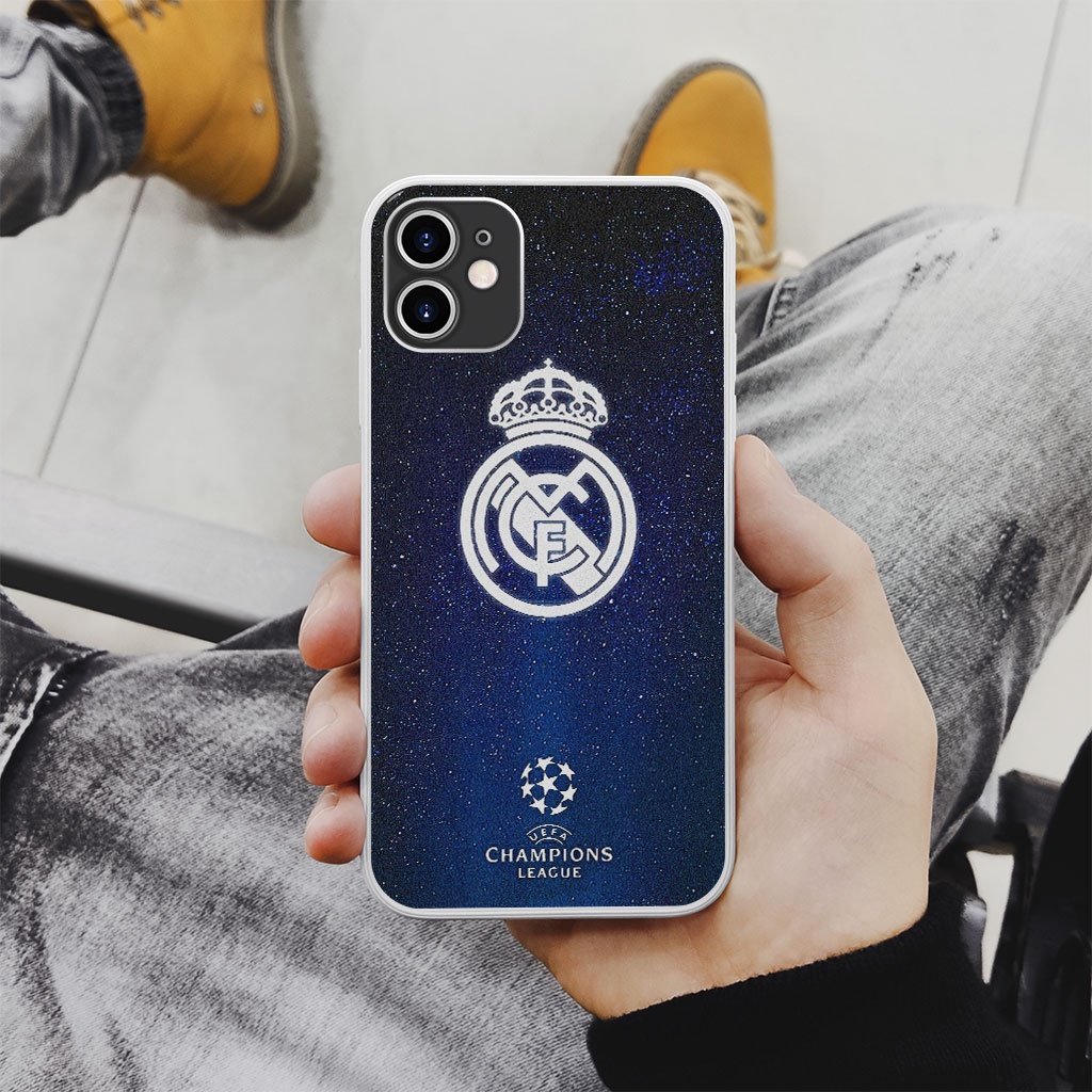 Ốp điện thoại dẻo LOGO real madrid 33 cho iphone 6 - iphone 13 RMR20210087