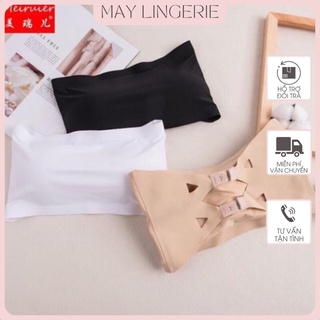 Áo bra không dây - áo ngực su cài sau mát lịm - bra nữ mút mỏng akd135