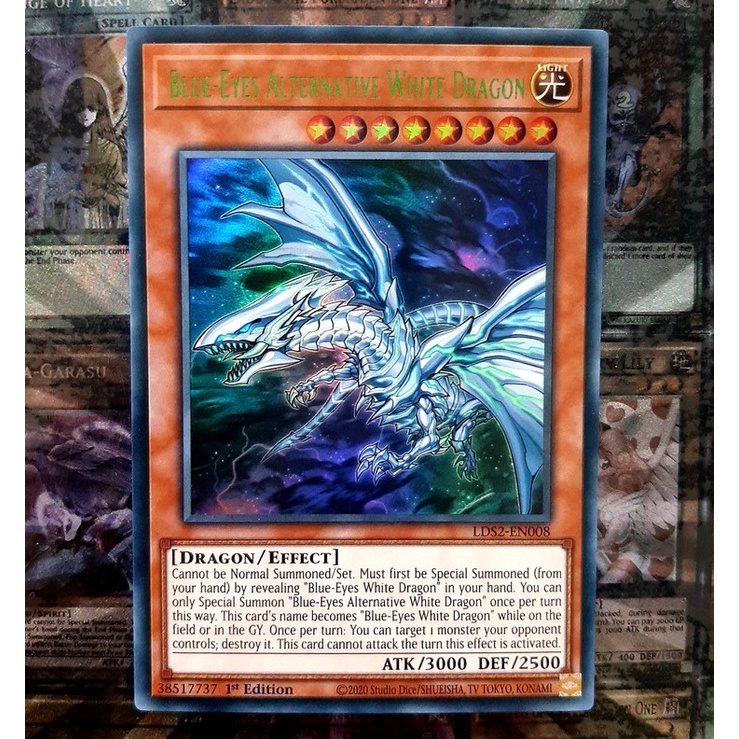 Bài Yugioh OCG - Blue Eyes Alternative White Dragon