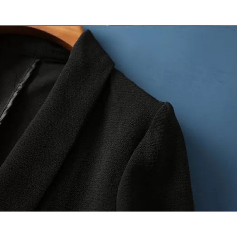 {Nhiều màu} Áo blazer vạt lượn tay gập gấu Pimkie xuất xịn (có sẵn)
