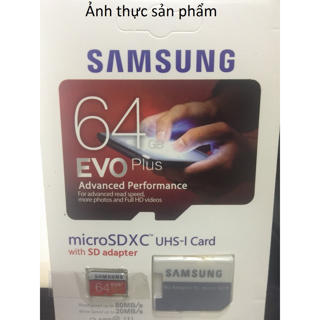 Thẻ nhớ Samsung 64Gb evo | BigBuy360 - bigbuy360.vn
