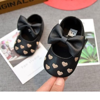 Giày tập đi búp bê nơ đáng yêu cho bé 0- 12m