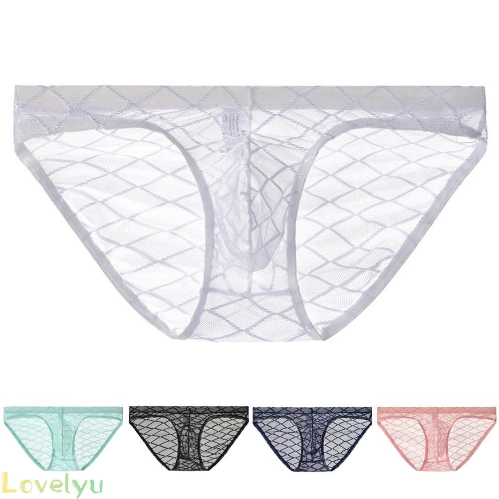 Quần Lót Nam Dạng Lưới Xuyên Thấu Quyến Rũ