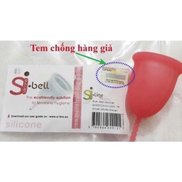 Cốc nguyệt san Sibell Plus Nhập Khẩu Pháp ♥ Tặng nhiều quà - Free ship♥ (chính hãng)