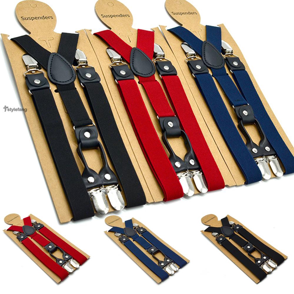 Dây đeo quần hình chữ Y có 4 kẹp 2.5cm dài 120cm tiện dụng