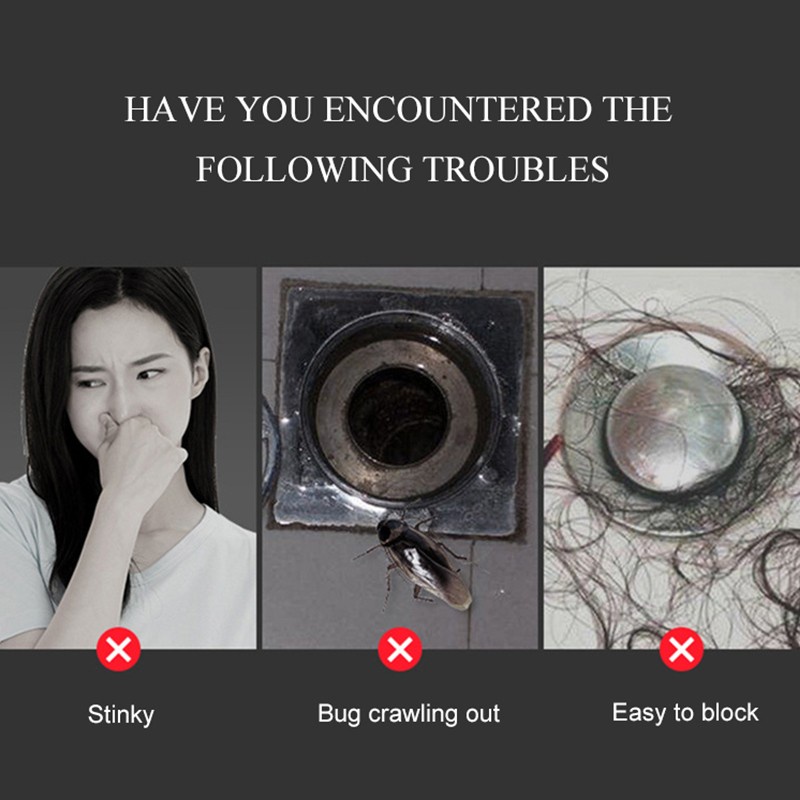 Nắp Silicone Lọc Rác Chống Tắc Nghẽn Cho Lỗ Thoát Nước Nhà Bếp/Phòng Tắm