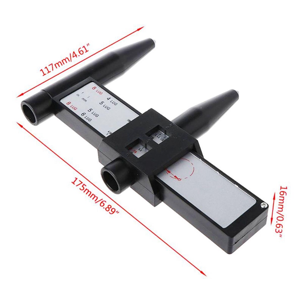 Taylor1 Dụng Cụ Đo Khoảng Cách Cầm Tay Với Họa Tiết Bu Lông Trượt