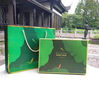 (Set 10) Hộp 6 bánh 80gr (Lá Sen Good Luck)