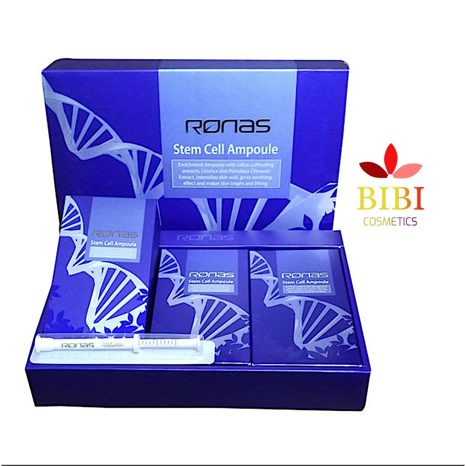 SIÊU TINH CHẤT RONAS STEM CELL AMPOULE KOREA