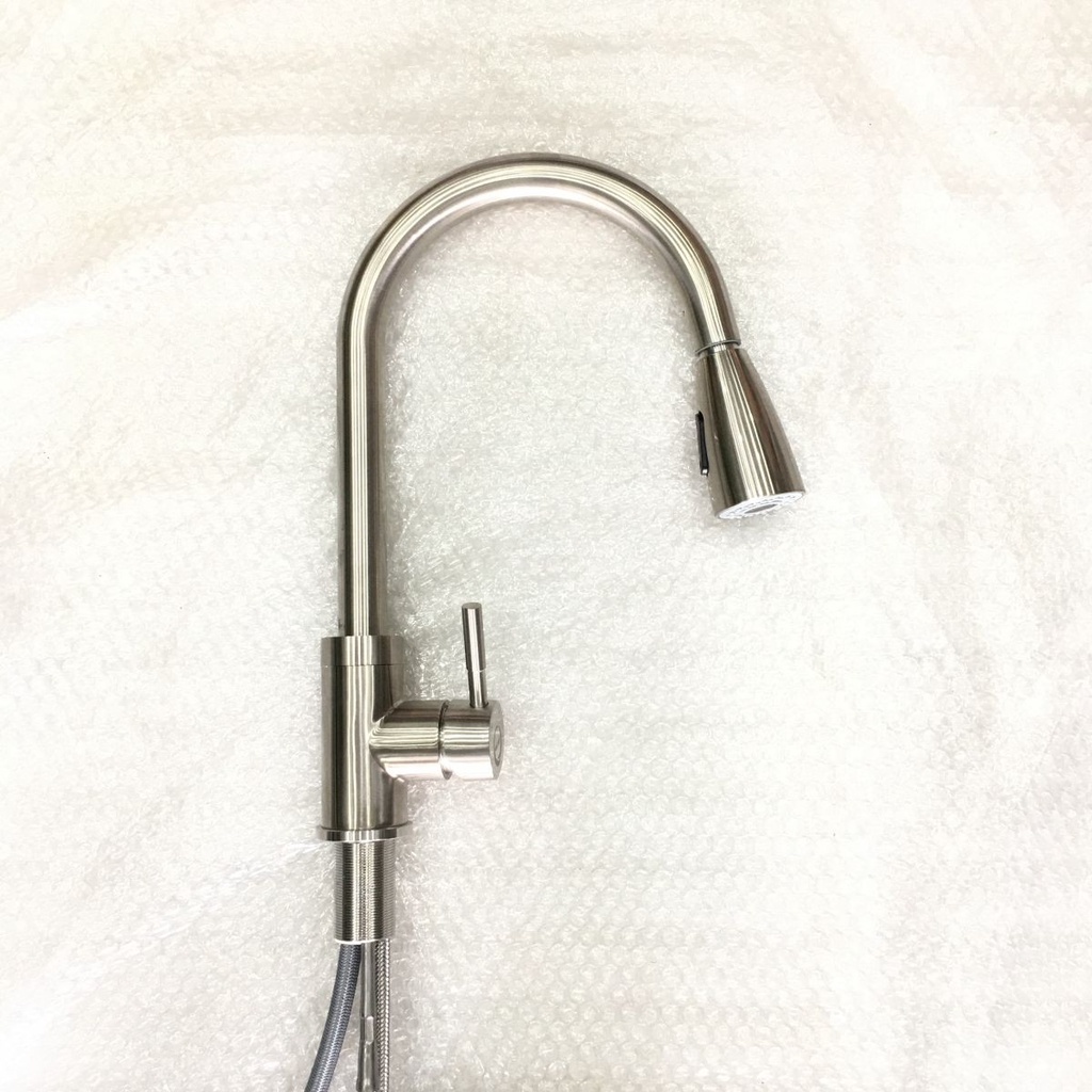Vòi rút rửa chén, bát inox sus 304