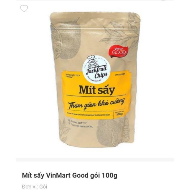 Mít sấy Vinmart Good 100g