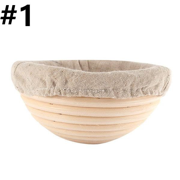 Rổ tròn kèm đệm lót để ủ bột làm bánh mì