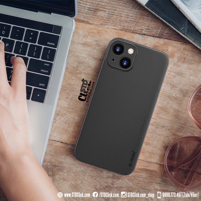 ỐP LƯNG IPHONE 14 - 14 PLUS MEMUMI MỎNG LỤA CHÍNH HÃNG
