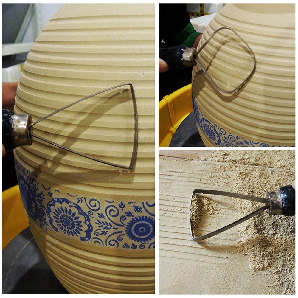 GOGOUP Set 3 Dụng Cụ Nạo Đất Sét DIY Tiện Dụng