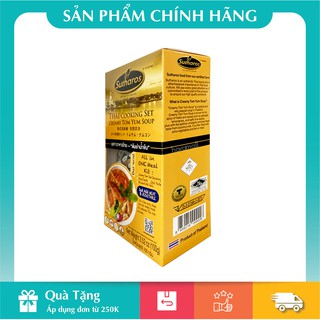 [HÀNG CHÍNH HÃNG] Bộ Nấu Súp Tom Yum Thái Lan Sữa Dừa Sutharos 100gr
