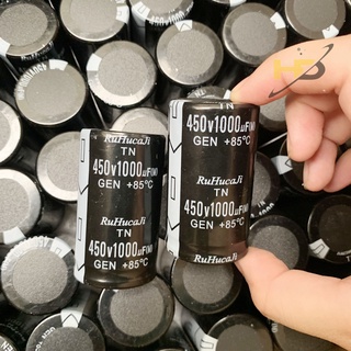 Tụ 1000uf 450v 35x61mm chân cứng, tụ lọc nguồn chất lượng