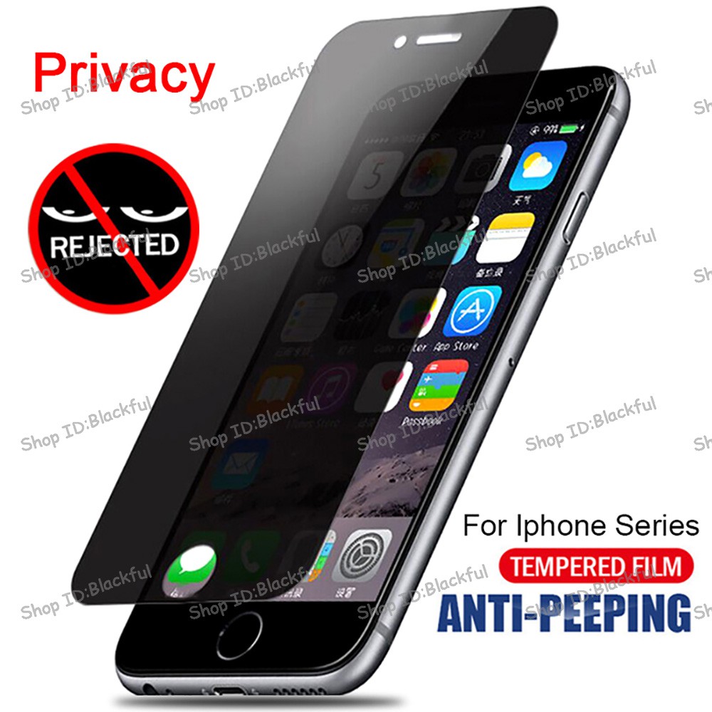 iPhone 12 Pro Max 12 Max 9H Anti-Spy Tempered Glass For iPhone 6 S SE 7 8 Plus Magic Privacy Screen Protector For iPone 11 Pro Max X XR XS Max
