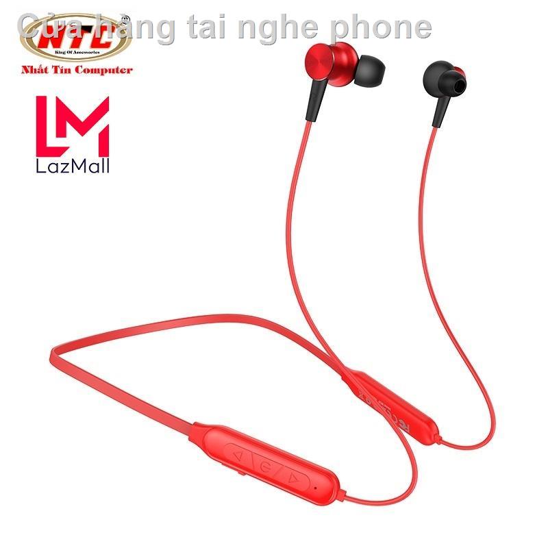 ﹊✐Tai nghe bluetooth thể thao Borofone BE29 Joyous wireless V5.0, Nghe nhạc và đàm thoại 10H liên tục, Có khe cắm thẻ nh