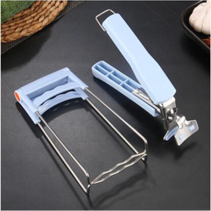 Sét 2 kẹp Inox lấy đồ nóng đa năng (IN41 và IN21) Giao mầu ngẫu nhiên số lượng theo lựa chọn