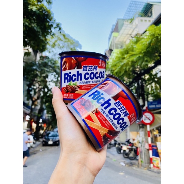 Bánh Que Chấm Rich Cocoa 38g Ngon Khó Cưỡng