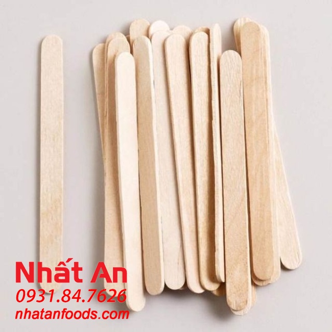Que kem gỗ dài 9.2cm  (50 que)