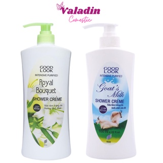 Sữa tắm trắng da good look shower creme - sữa tắm dê