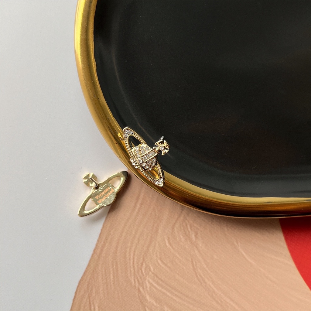 Khuyên Tai Tròn Khắc Chữ Bằng Thép Titanium Thời Trang