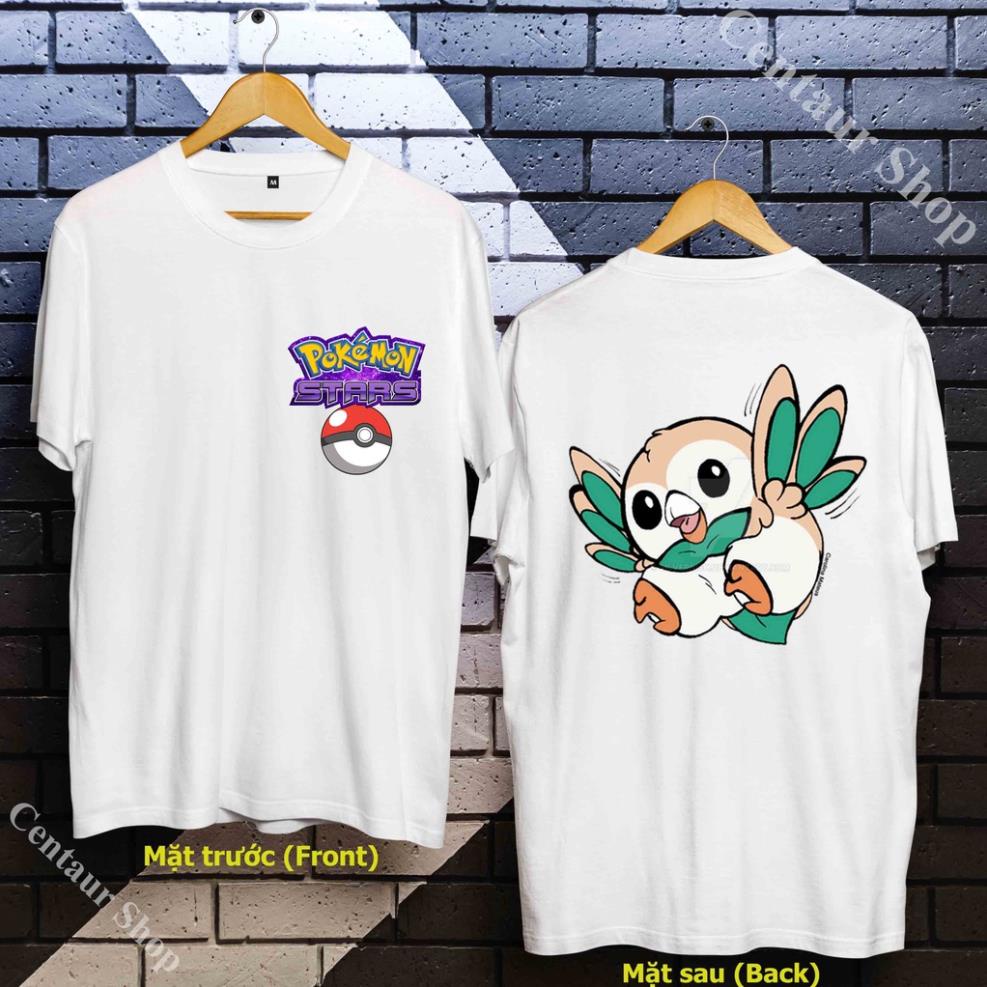[ƯU ĐÃI] 🎁 Áo Rowlet - Áo Mokuro - Rowlet T-Shirt siêu đẹp - RWL-001