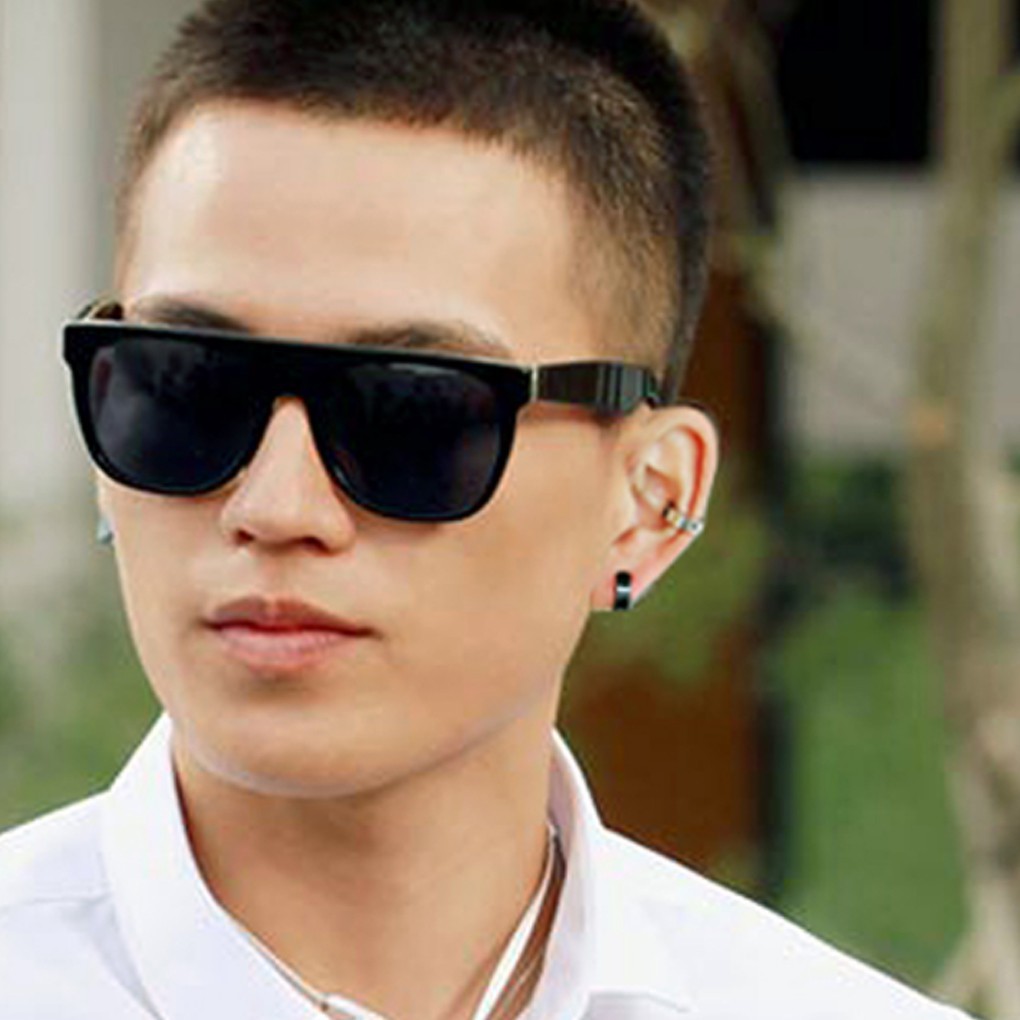 Đôi khuyên tai bằng thép không gỉ thiết kế đơn giản