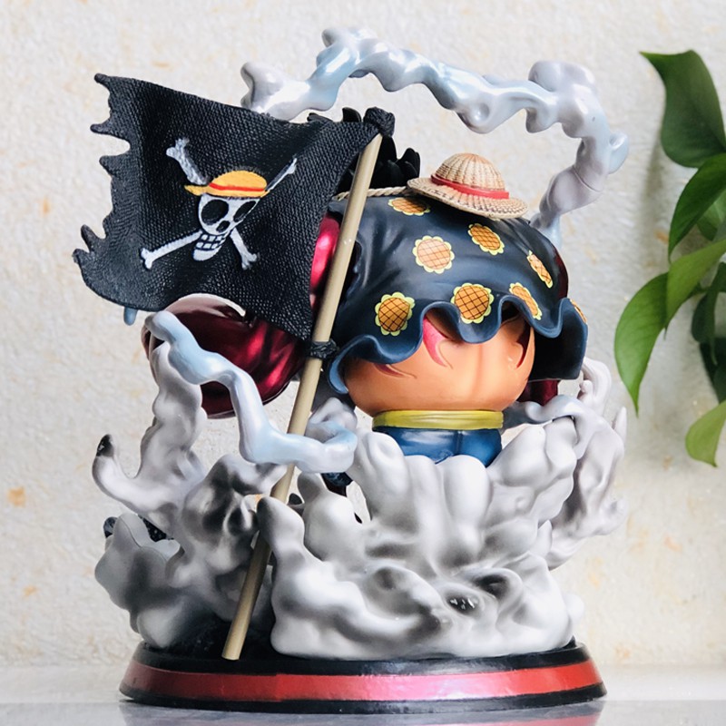 Xả KhoMô hình mũ rơm luffy gear 4 (one piece)
