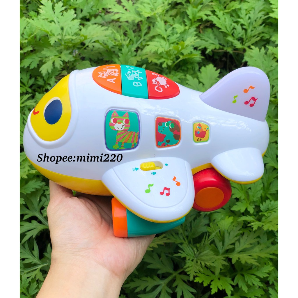 Máy bay Learning Plane Bump'n Go My Kingdom có nhạc, đèn, di chuyển được (tặng kèm pin)