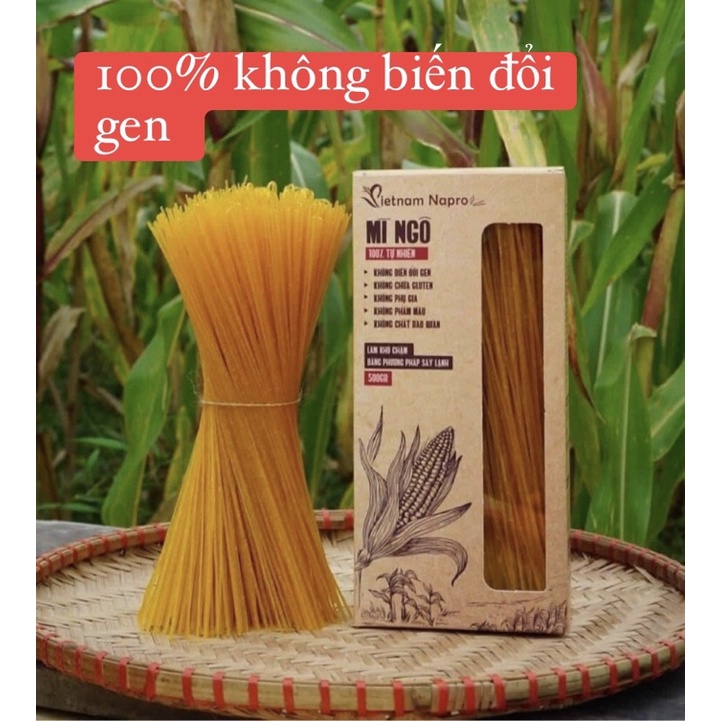 Mì Ngô Napro (DATE MỚI -100 % tự nhiên , không biến đổi gen, không chứa gluten )