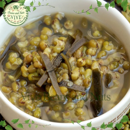 Đậu Xanh cà còn vỏ - túi 1kg hút chân không