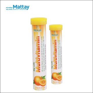 My life Multivitamin - Tuýp 20 viên - Bổ sung vitamin cho cơ thể