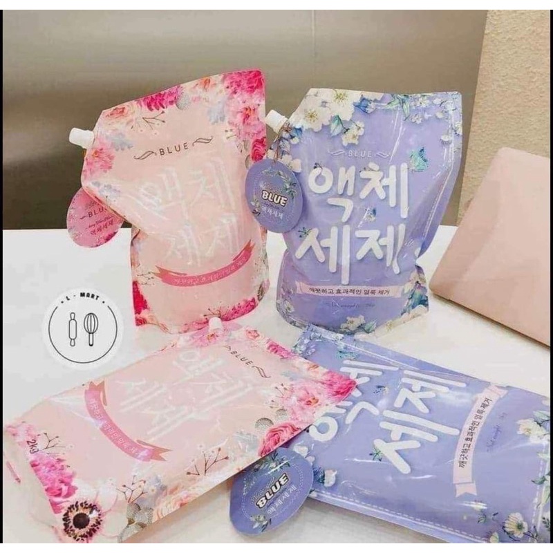 Nước giặt blue túi 2lit