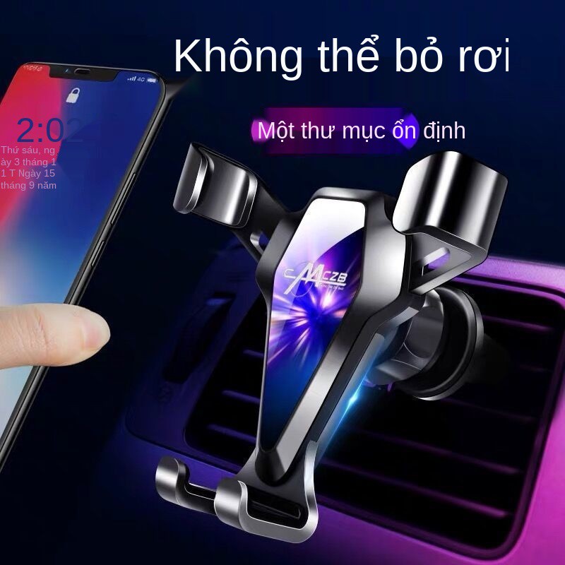 giá đỡ điện thoại trên ô tô Khung định hướng sáng tạo đa chức năng gắn trọng lực di động phổ quát mới