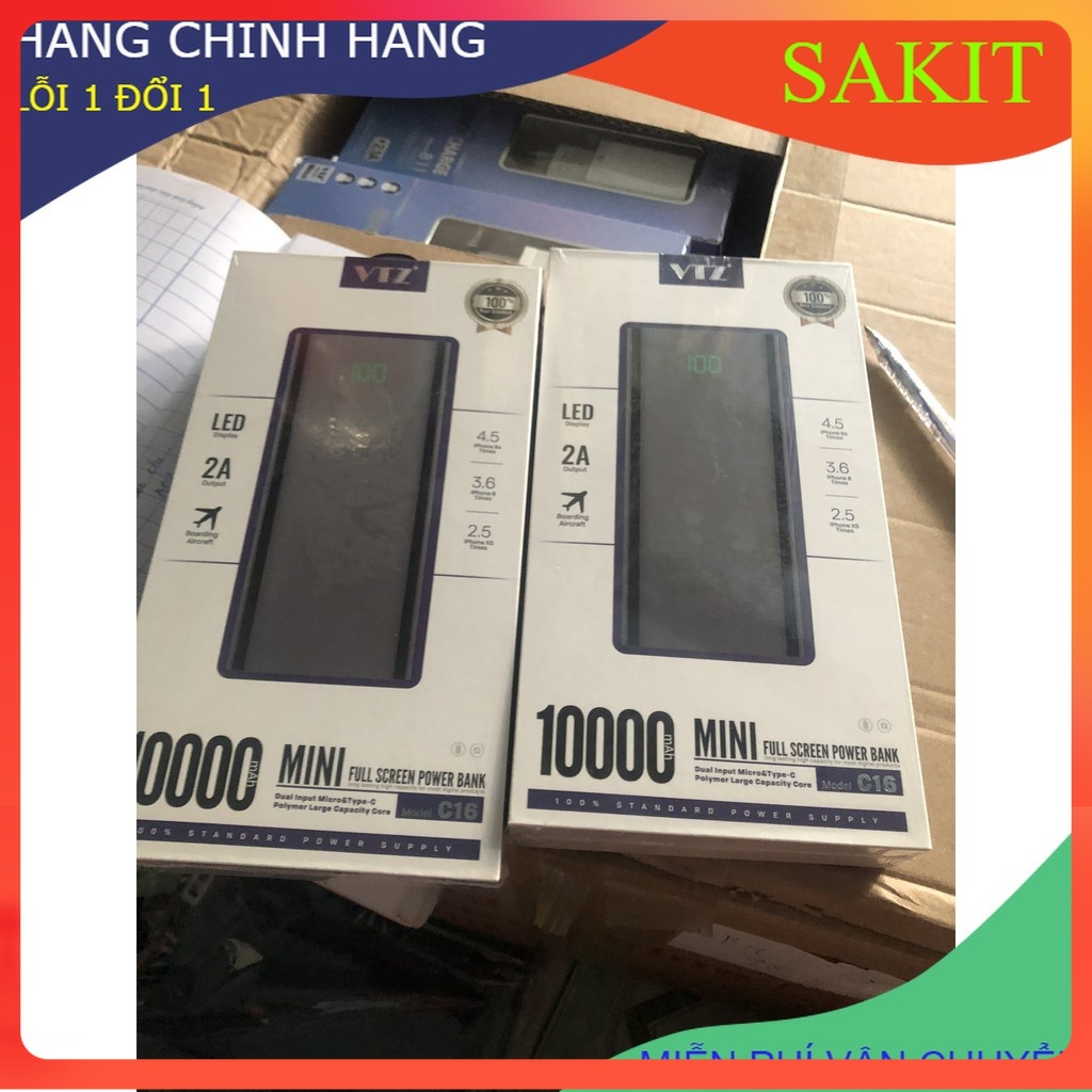 Sạc Dự Phòng 10.000 mah - 11.000 mah- 12.000 mah- 20.000 mah. màu giao ngẫu nhiên