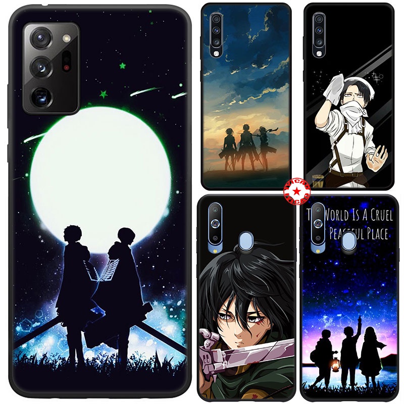 Ốp Điện Thoại Hình Anime Attack On Titan Dft2 Cho Samsung Galaxy S21S S21 Fe Ultra Plus A72 A32 A22