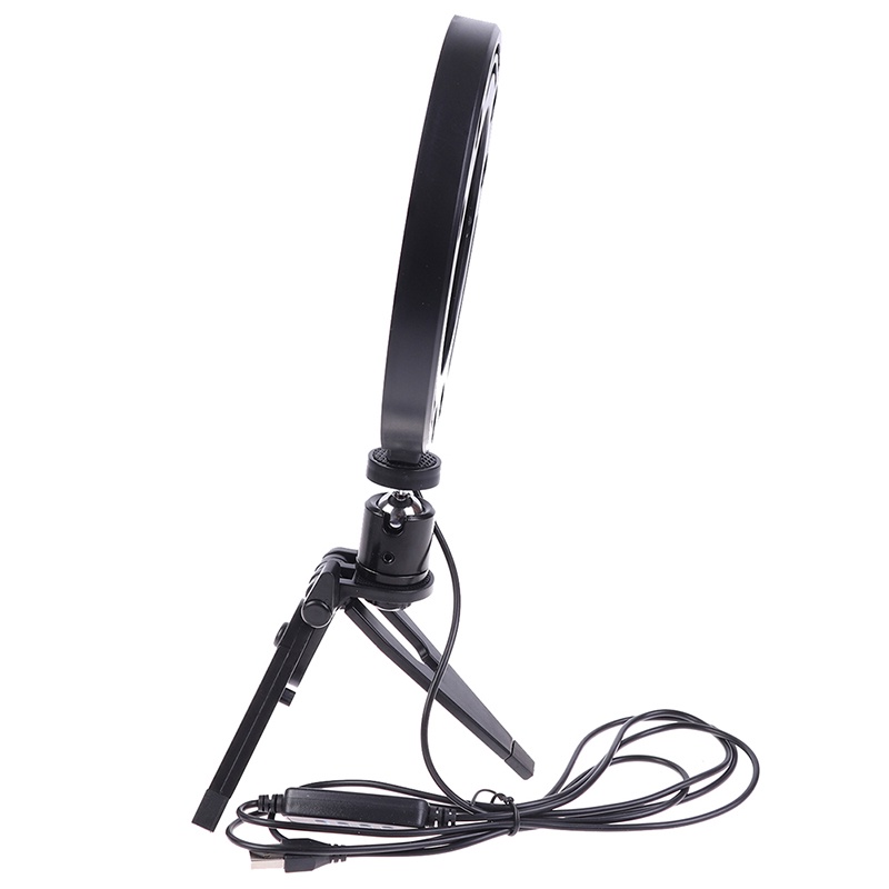 Đèn LED Tròn 6 "Hỗ Trợ Chụp Ảnh / Live Có Thể Điều Chỉnh