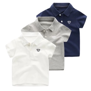 Áo phông Polo cổ đức cho bé trai