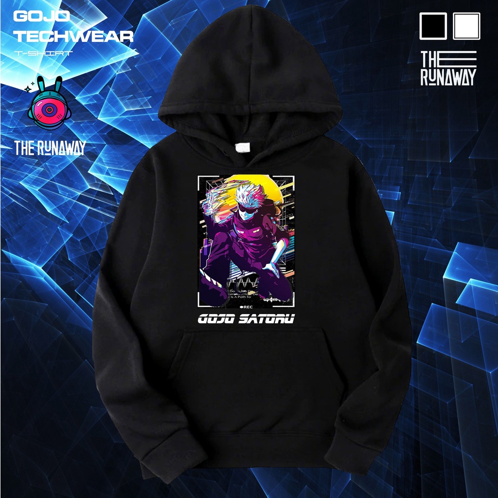 Áo Hoodie Jujutsu Kaisen:  Gojo Techwear Nam / Nữ by The Runaway