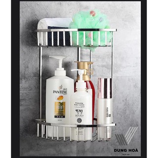 Kệ góc đơn/ 2 tầng nhà tắm