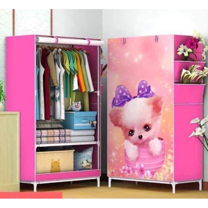 Tủ Vải 3D 2 ngăn