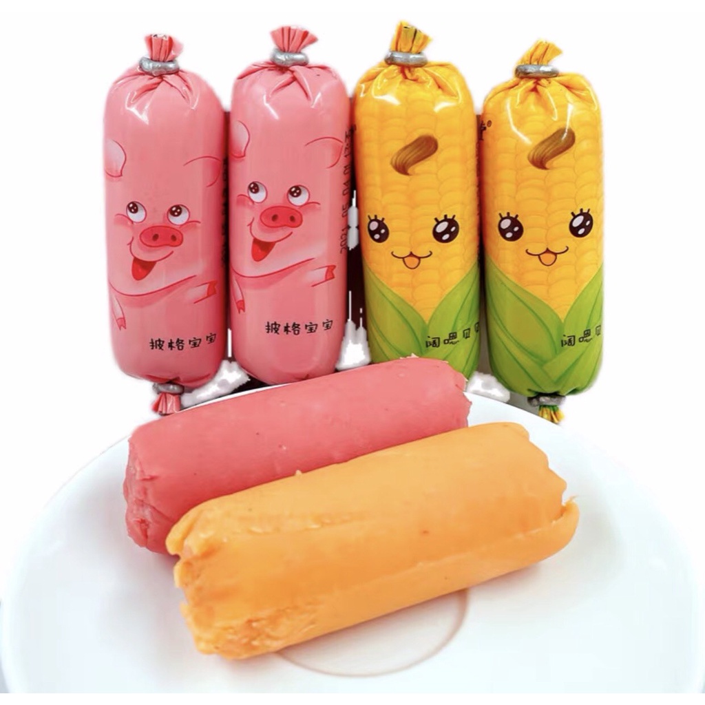 Xúc Xích Ngô Heo Gà 20gr Jinshitang Đồ Ăn Vặt Trung Quốc