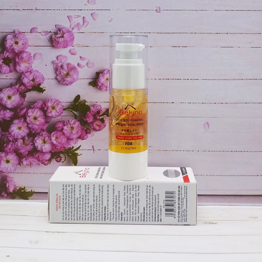 SERUM TRẮNG DA CẤP ẨM UV30  BELYNA