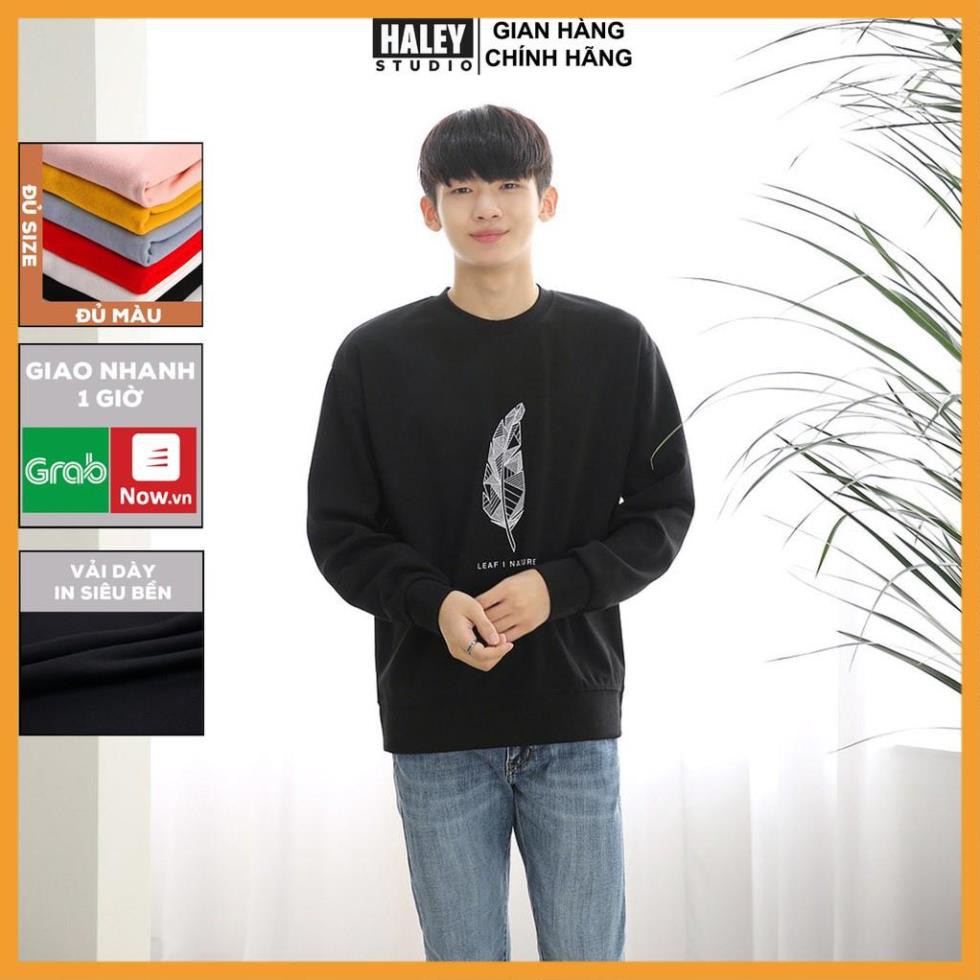 💥FREESHIP💥 Áo Sweater Nam Nữ Unisex LEAF I NATURE phong cách Hàn Quốc cá tính, Chất nỉ nhung dày -Tặng vòng tay | BigBuy360 - bigbuy360.vn