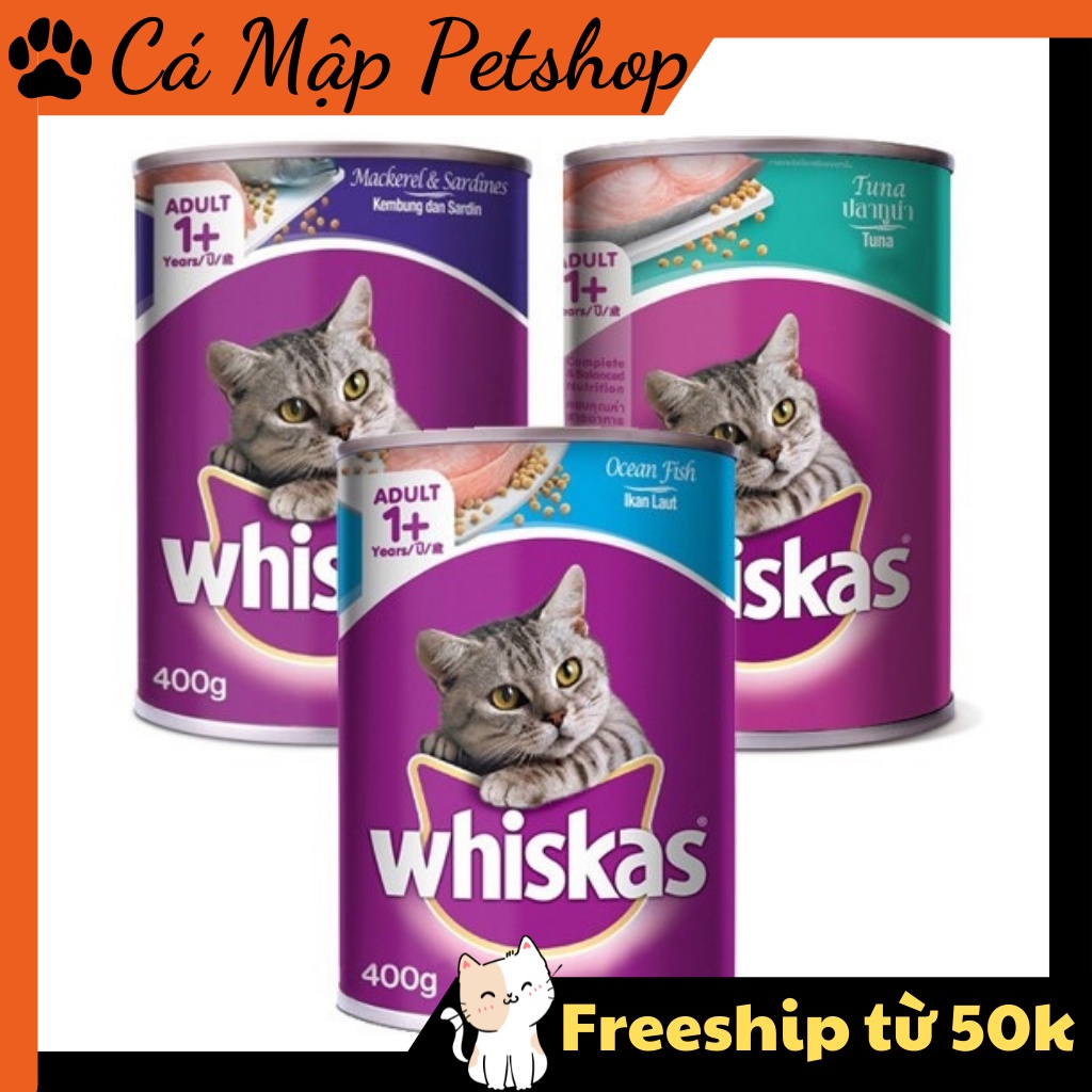 Pate cho mèo Whiskas, Pate cho mèo lớn lon 400gr