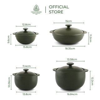BỘ 4 NỒI SỨ DƯỠNG SINH MINH LONG