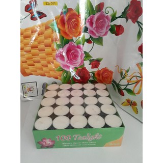 Hộp nến tealight 100 viên